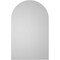 Ekena Millwork Round Top Surface Mount PVC Gable Vent: Non-Functional, w/ 3-1/2"W x 1"P Standard Frame, 24"W x 38"H GVPRT24X3801SN - alternate 4